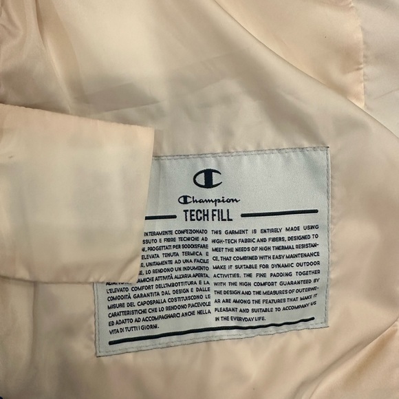 champion red white and blue puffer size xs - Picture 4 of 5